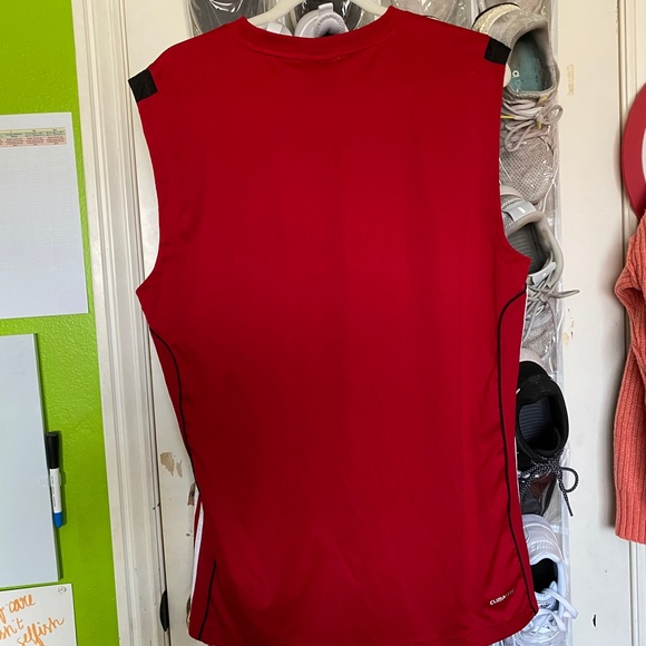 Men's Adidas Clima-Lite Tank-Top Sz L - Picture 2 of 5